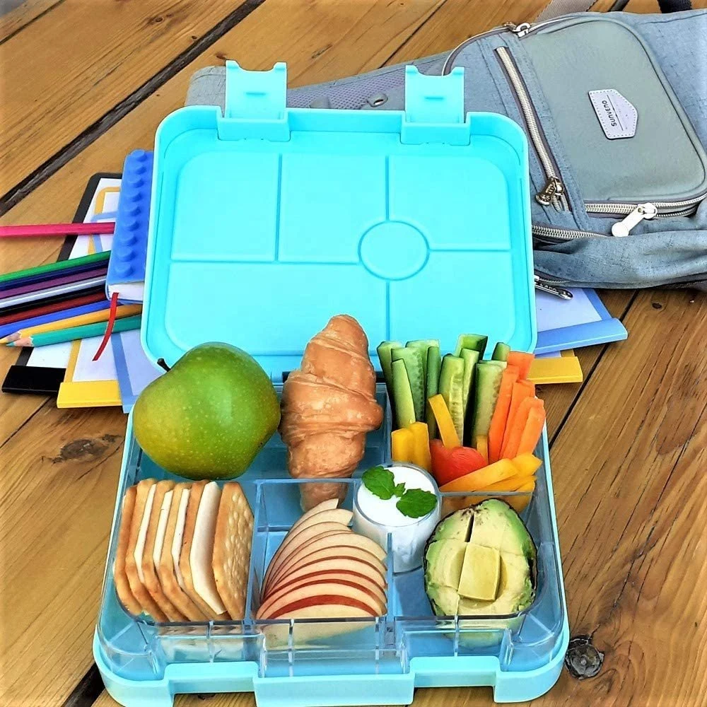 Aohea Customized Logo Bento Box for Kids BPA Free Tritan Lunch Box